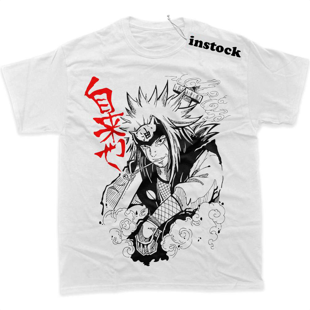 Jiraiya Shirt, Naruto Shirt, Anime Shirt, Graphic Tee