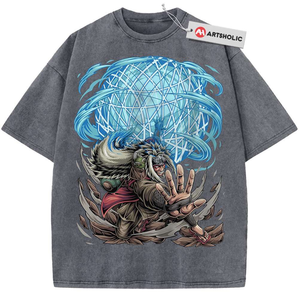 Jiraiya Shirt, Naruto Shirt, Anime Shirt, Vintage Tee