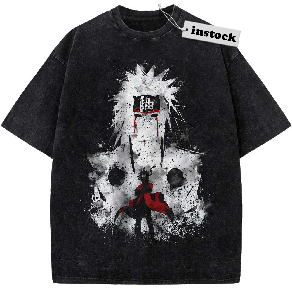 Jiraiya Shirt, Naruto Shirt, Anime Shirt, Vintage Tee