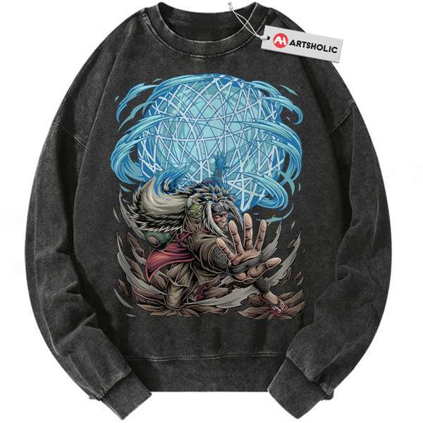 Jiraiya Sweatshirt, Naruto Sweatshirt, Anime Sweatshirt, Vintage Sweatshirt