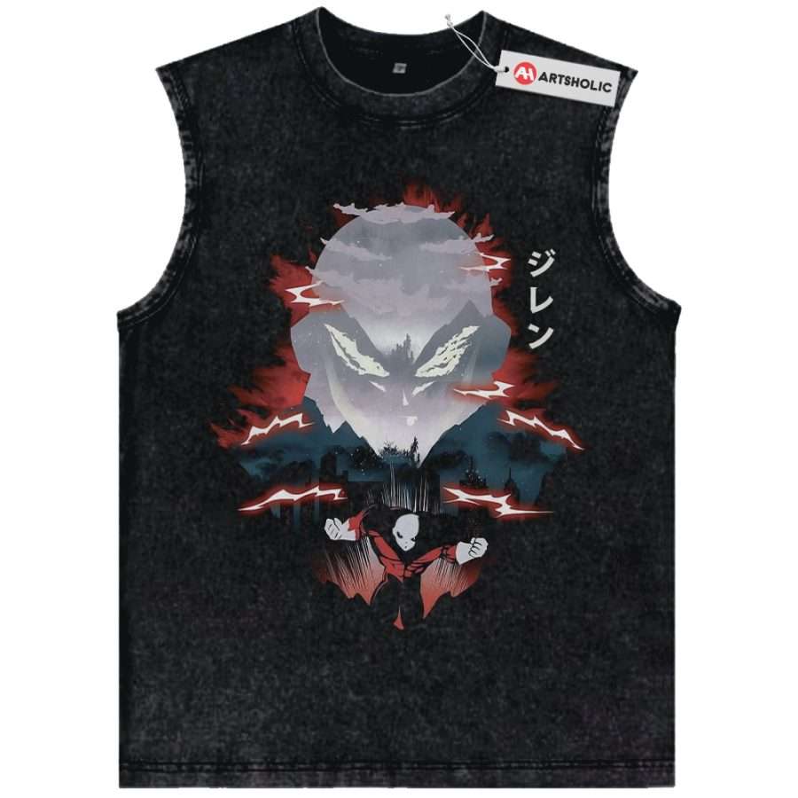 Alternative view of Jiren Tank Top, Dragon Ball Tank Top, Anime Tank Top, Vintage Tank Top