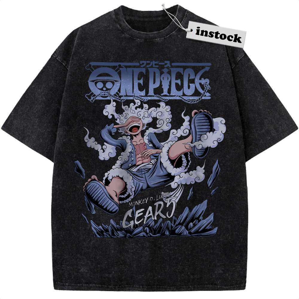 Monkey D Luffy Gear 5 Shirt, One Piece Shirt, Anime Shirt, Vintage T-Shirt
