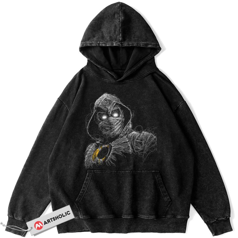 Moon Knight Hoodie, Marvel Comics Hoodie, Vintage Hoodie
