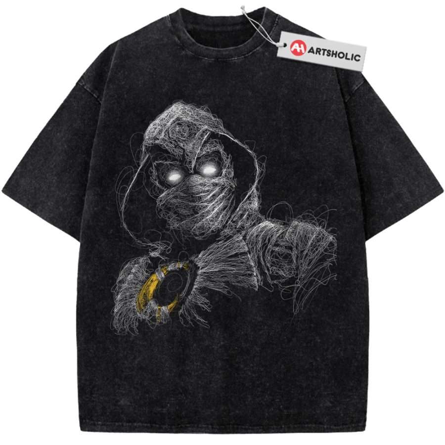 Alternative view of Moon Knight Shirt, Marvel Comics Shirt, Vintage T-Shirt