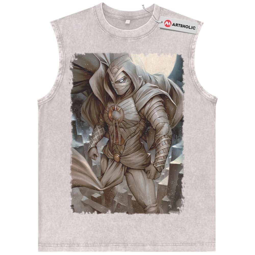 Alternative view of Moon Knight Tank Top, Marvel Comics Tank Top, Vintage Tank Top