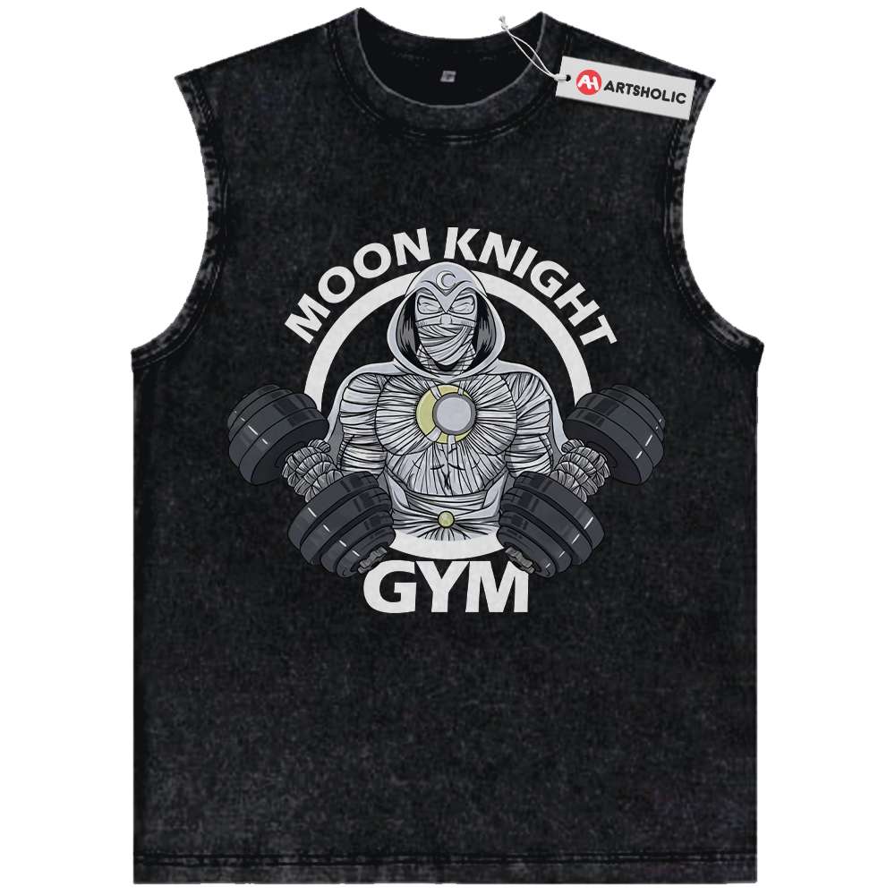 Alternative view of Moon Knight Tank Top, Marvel Comics Tank Top, Vintage Tank Top