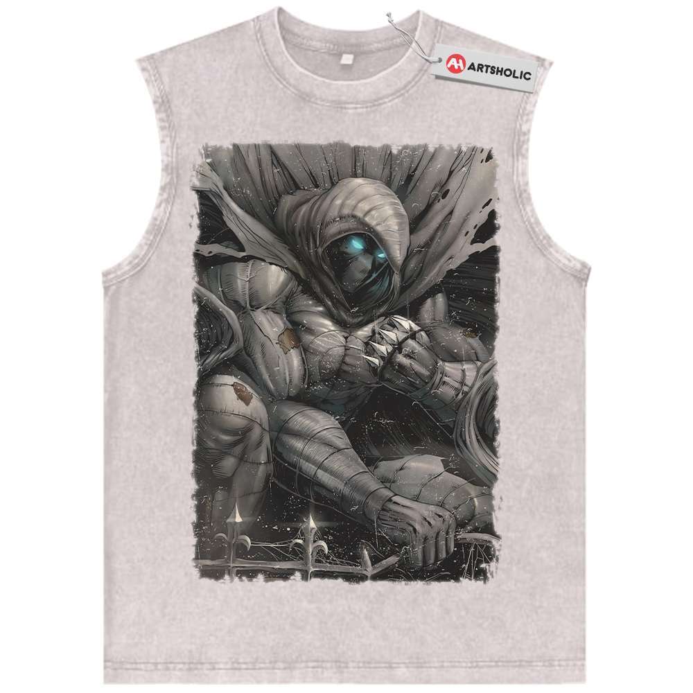 Alternative view of Moon Knight Tank Top, Marvel Comics Tank Top, Vintage Tank Top