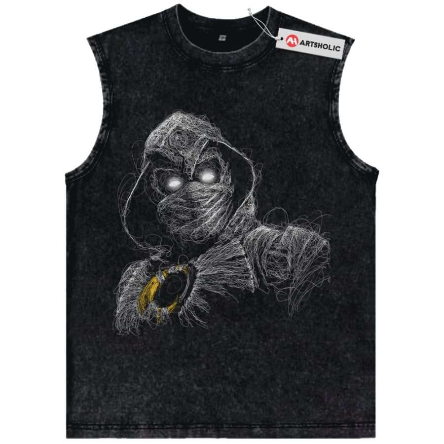 Alternative view of Moon Knight Tank Top, Marvel Comics Tank Top, Vintage Tank Top