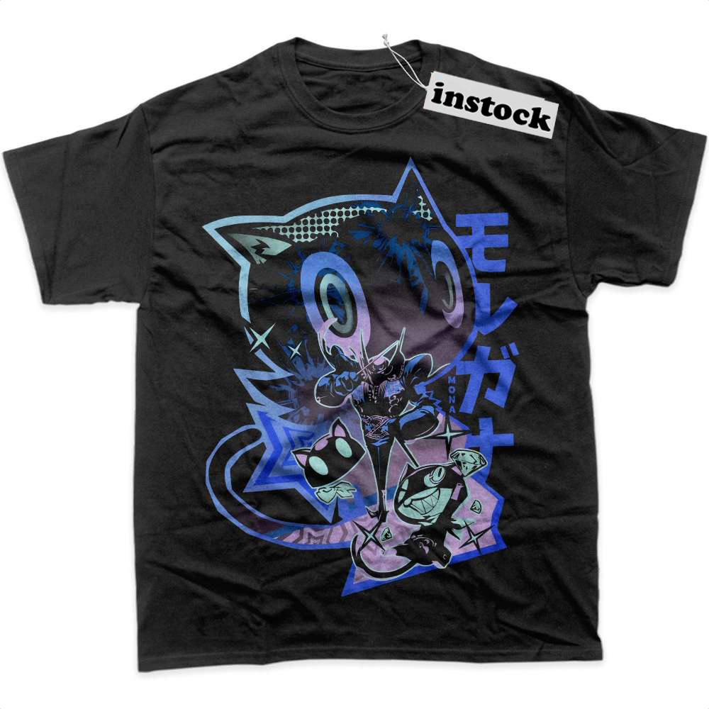 Morgana Shirt, Persona Shirt, Game Shirt, Graphic T-Shirt