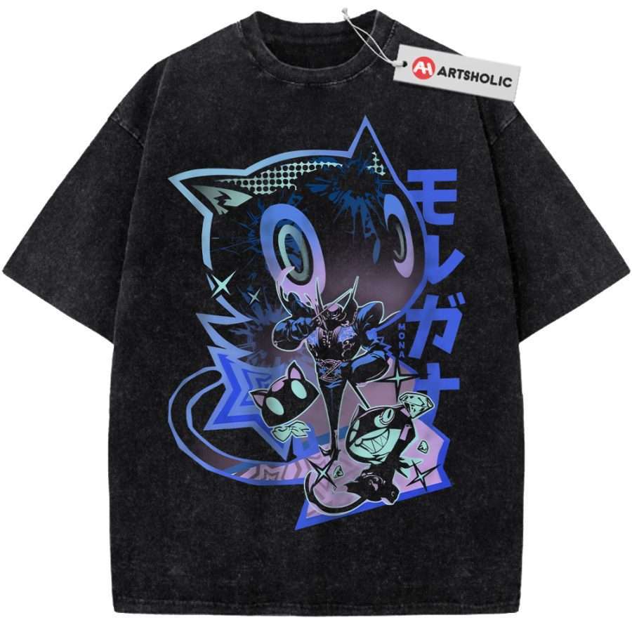 Alternative view of Morgana Shirt, Persona Shirt, Game Shirt, Vintage T-Shirt