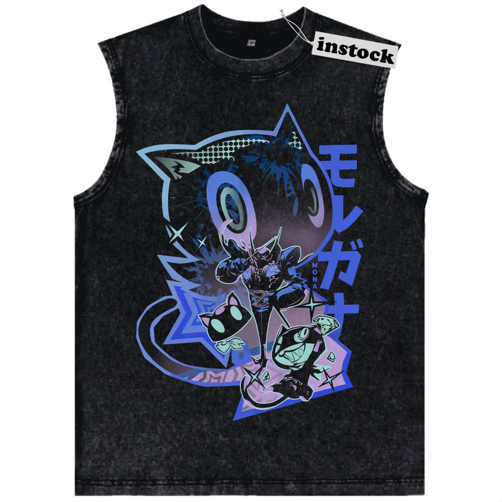 Morgana Tank Top, Persona Tank Top, Game Tank Top, Vintage Tank Top