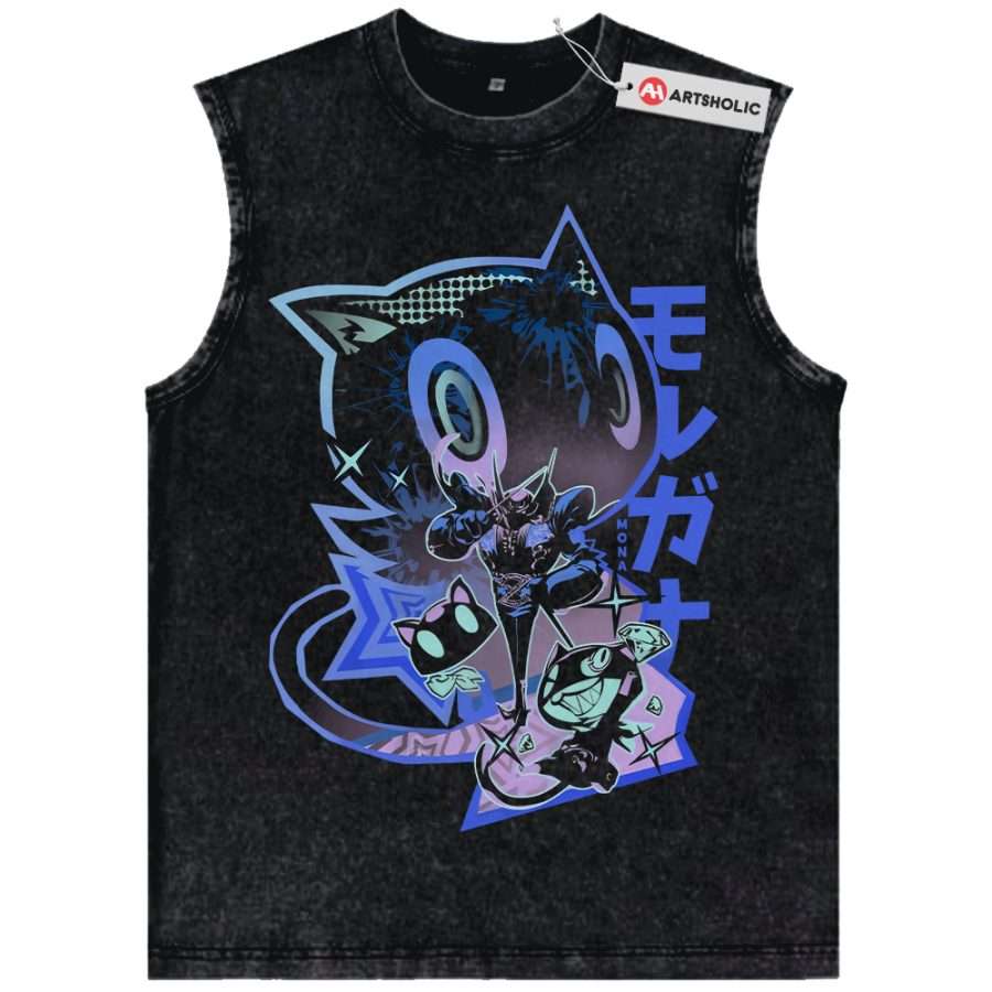 Alternative view of Morgana Tank Top, Persona Tank Top, Game Tank Top, Vintage Tank Top