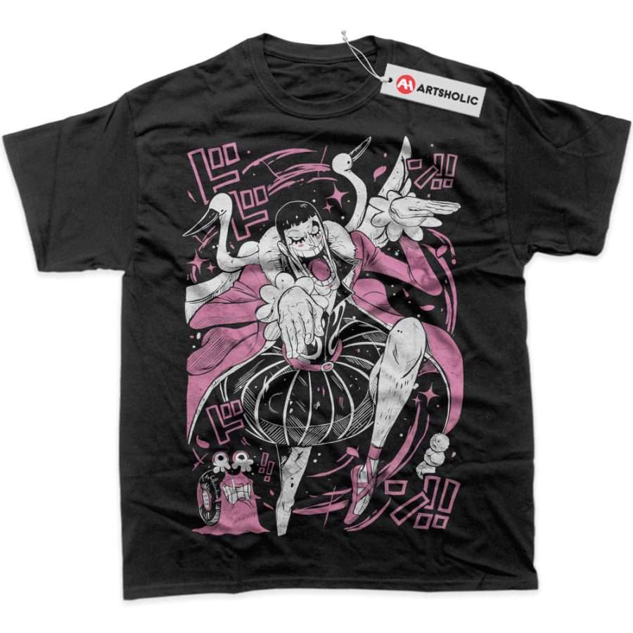 Alternative view of Mr.2 Bon Clay Shirt, One Piece Shirt, Anime Shirt, Graphic T-Shirt