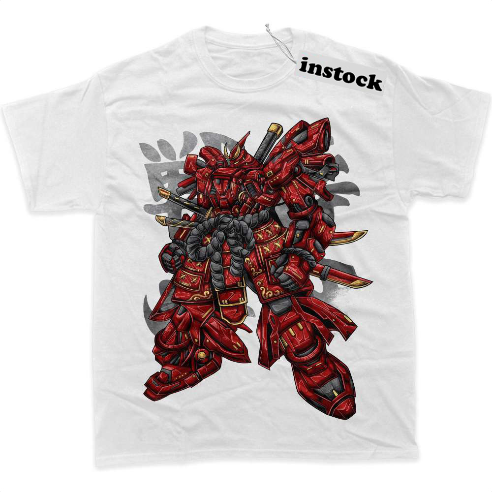 MSN-04 Sazabi Shirt, Gundam Shirt, Anime Shirt, graphic T-Shirt