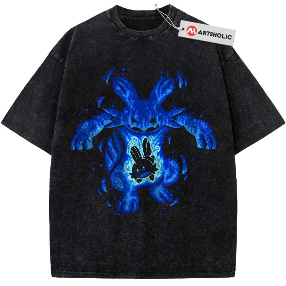 Mudkip Shirt, Marshtomp Shirt, Pokemon shirt, Anime Shirt, Vintage Tee