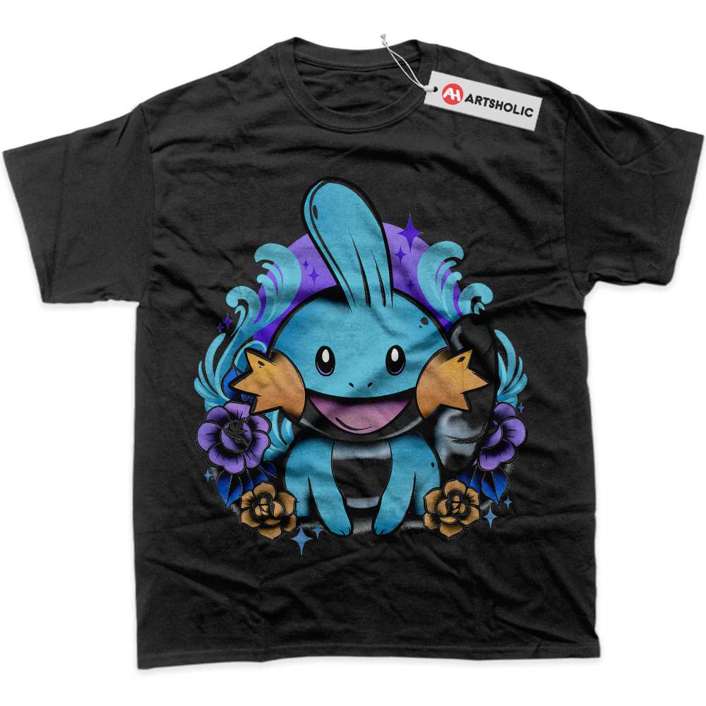 Alternative view of Mudkip Shirt, Pokemon Shirt, Anime Shirt, Graphic T-Shirt