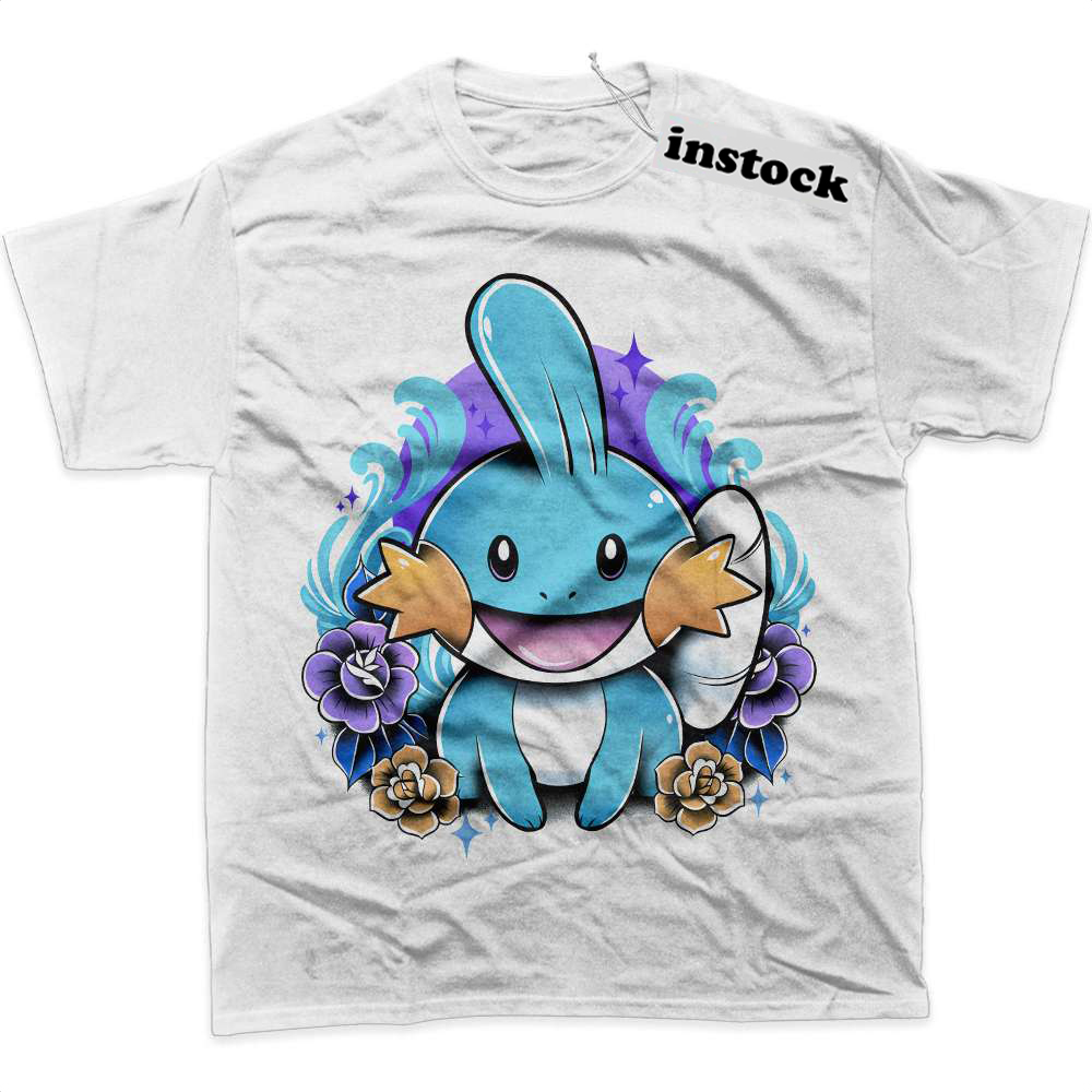 Mudkip Shirt, Pokemon Shirt, Anime Shirt, Graphic T-Shirt