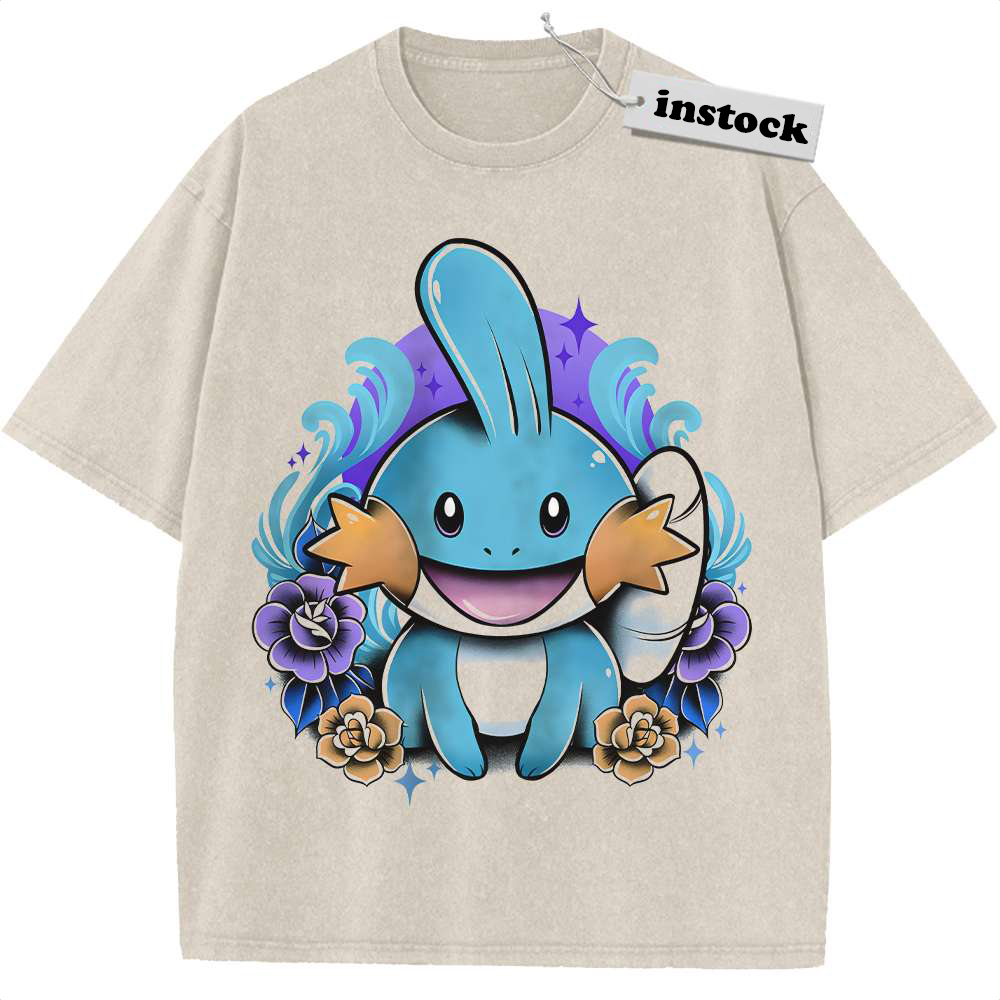 Mudkip Shirt, Pokemon shirt, Anime Shirt, Vintage T-Shirt