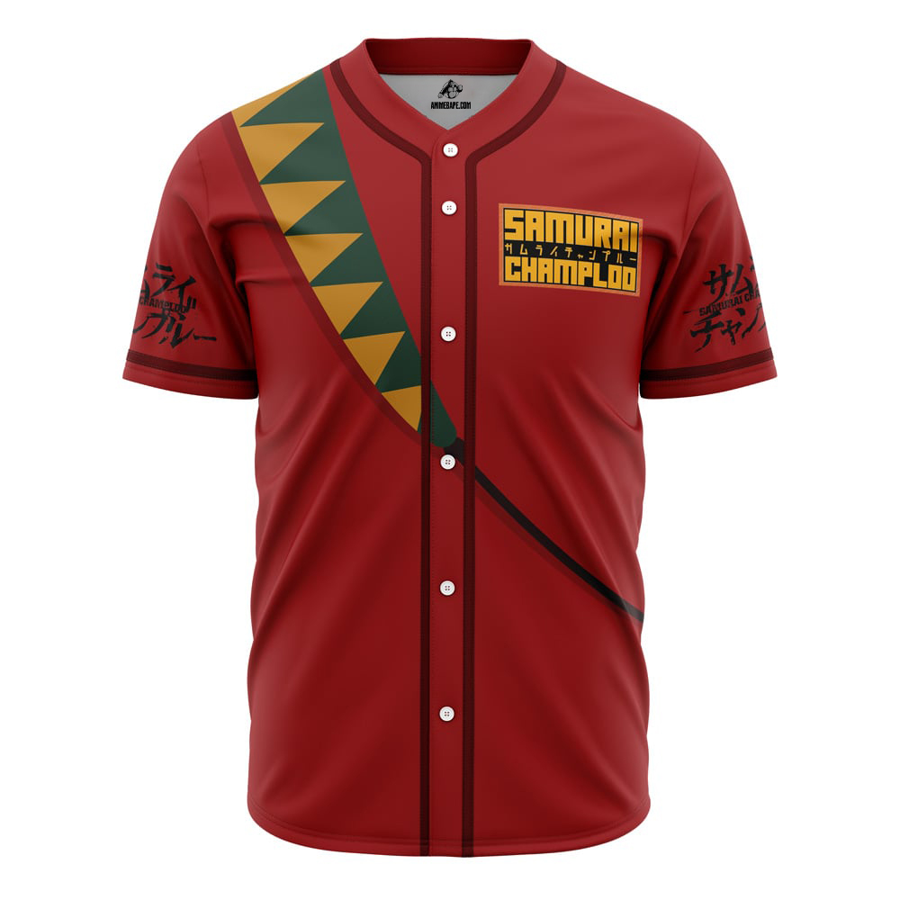 Mugen V1 Samurai Champloo Custom Baseball Jersey - Otaku Hall