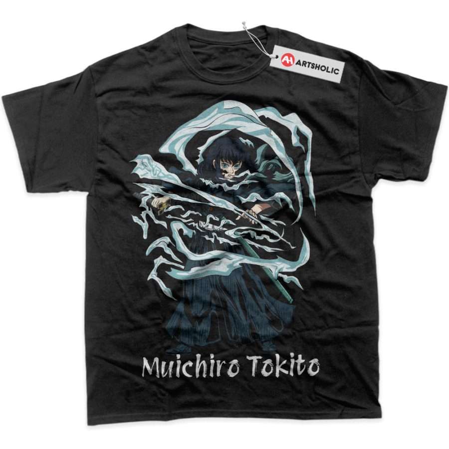 Alternative view of Muichiro Tokito Shirt, Demon Slayer Shirt, Anime Shirt, Graphic Tee
