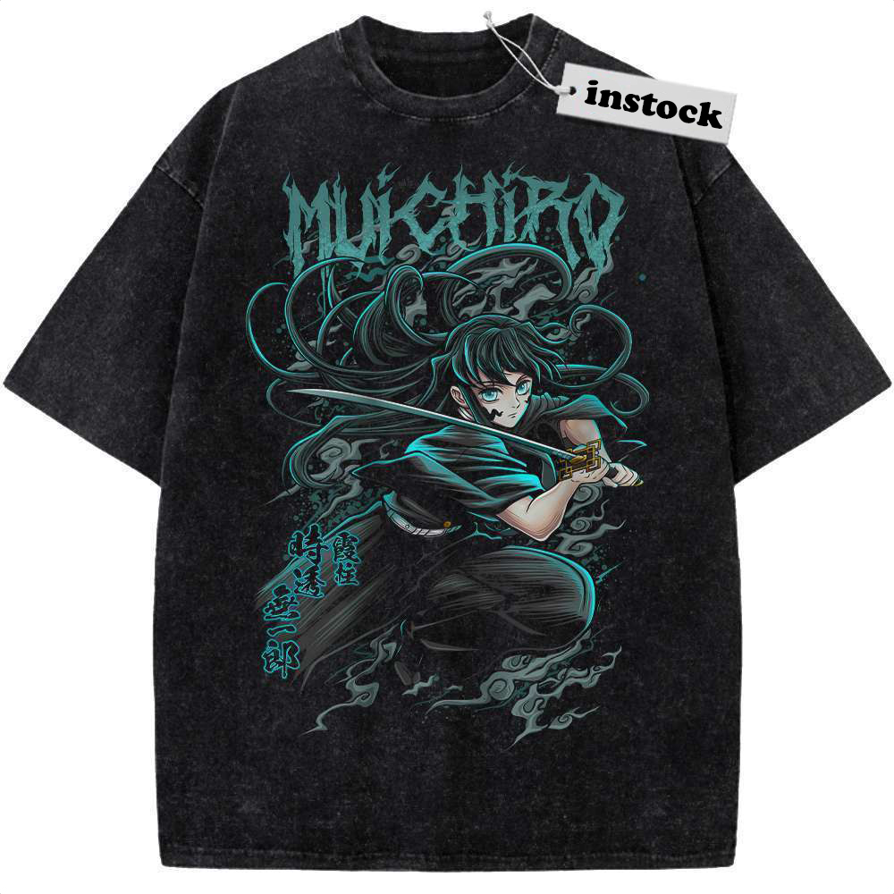Muichiro Tokito Shirt, Demon Slayer Shirt, Anime Shirt, Vintage T-Shirt