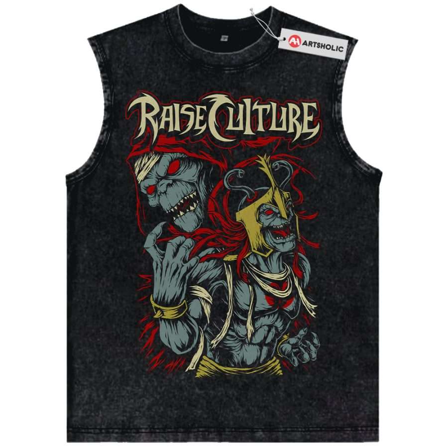 Alternative view of Mumm-Ra Tank Top, Thundercats Tank Top, Animated Tank Top, Vintage Tank Top