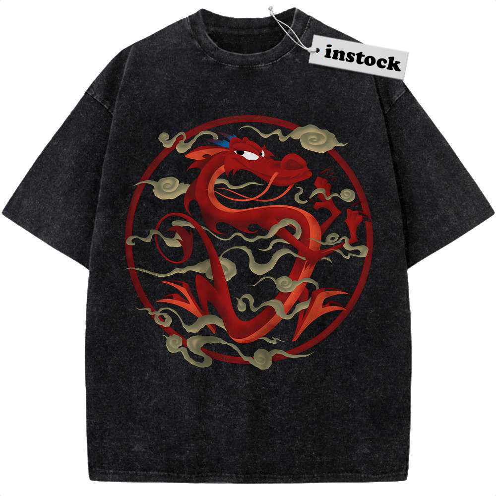 Mushu Shirt, Mulan Shirt, Animated Shirt, Vintage T-Shirt