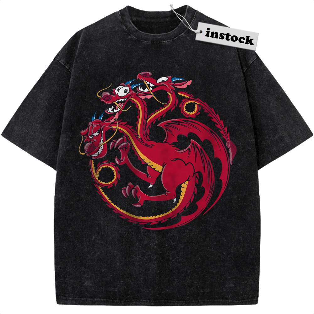 Mushu Shirt, Mulan Shirt, Animated Shirt, Vintage Tee