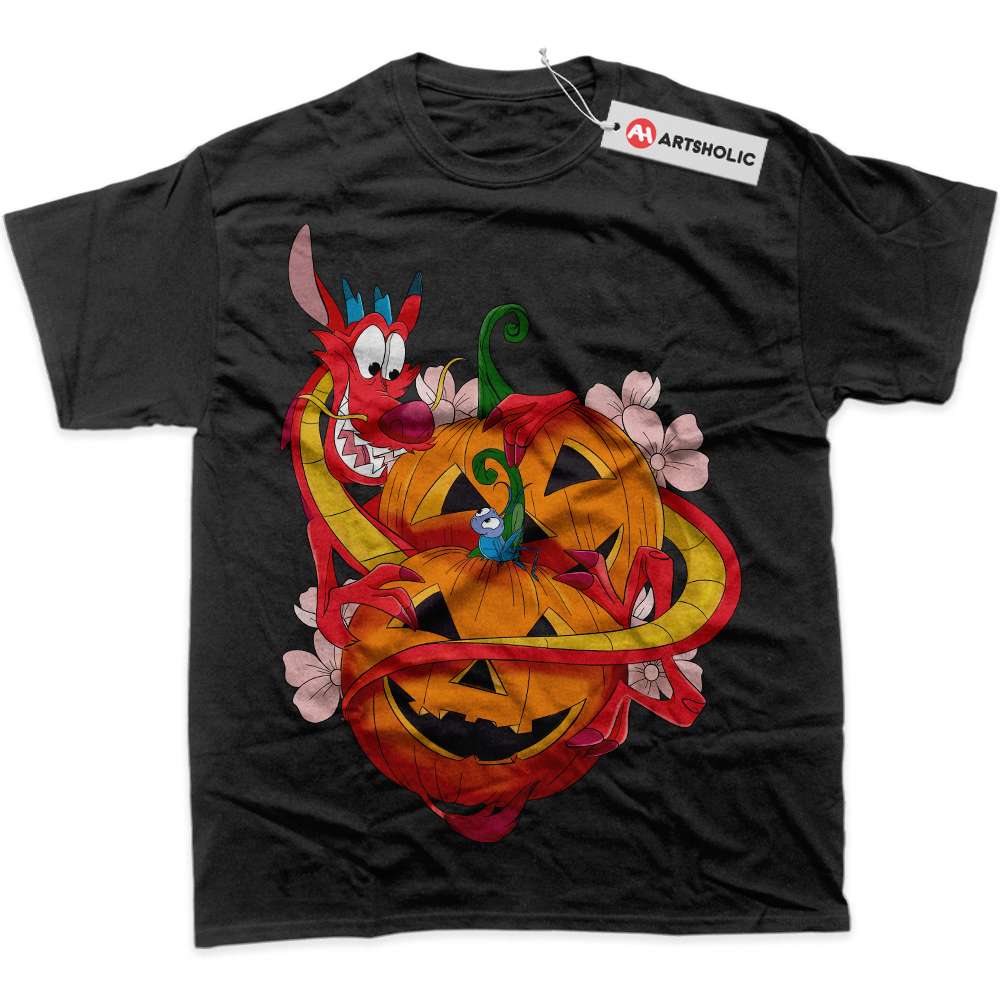 Alternative view of Mushu vs Cri-Kee Shirt, Mulan Shirt, Animated Shirt, Graphic Tee