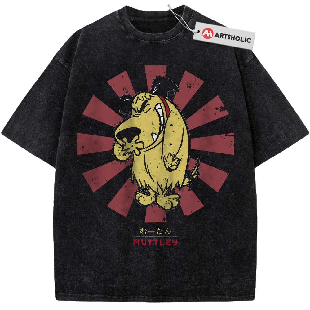 Muttley Shirt, Wacky Races Shirt, Animated Shirt, Vintage Tee