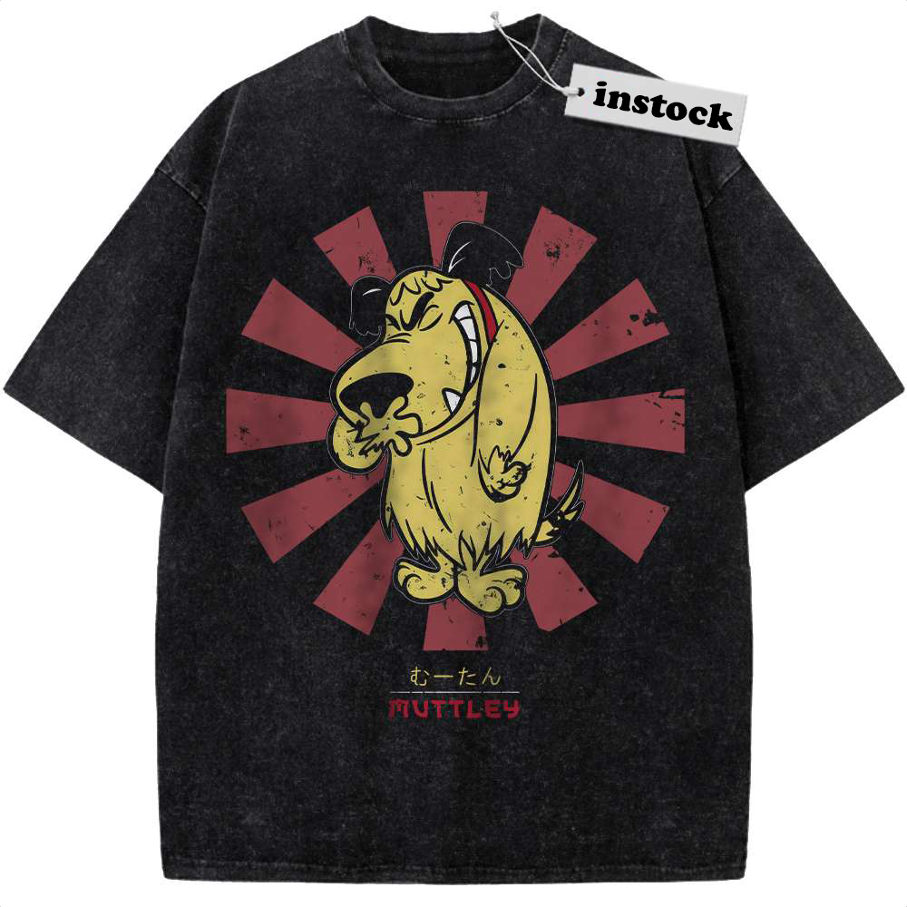 Muttley Shirt, Wacky Races Shirt, Animated Shirt, Vintage Tee