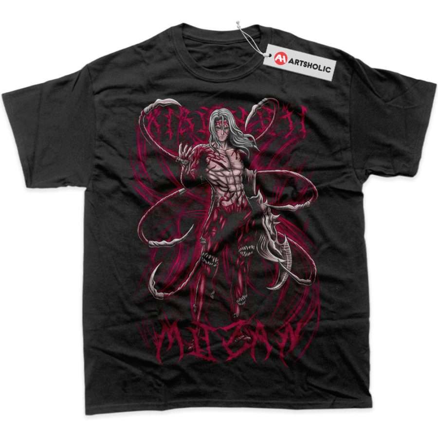 Alternative view of Muzan Kibutsuji Shirt, Demon Slayer Shirt, Anime Shirt, Graphic T-Shirt