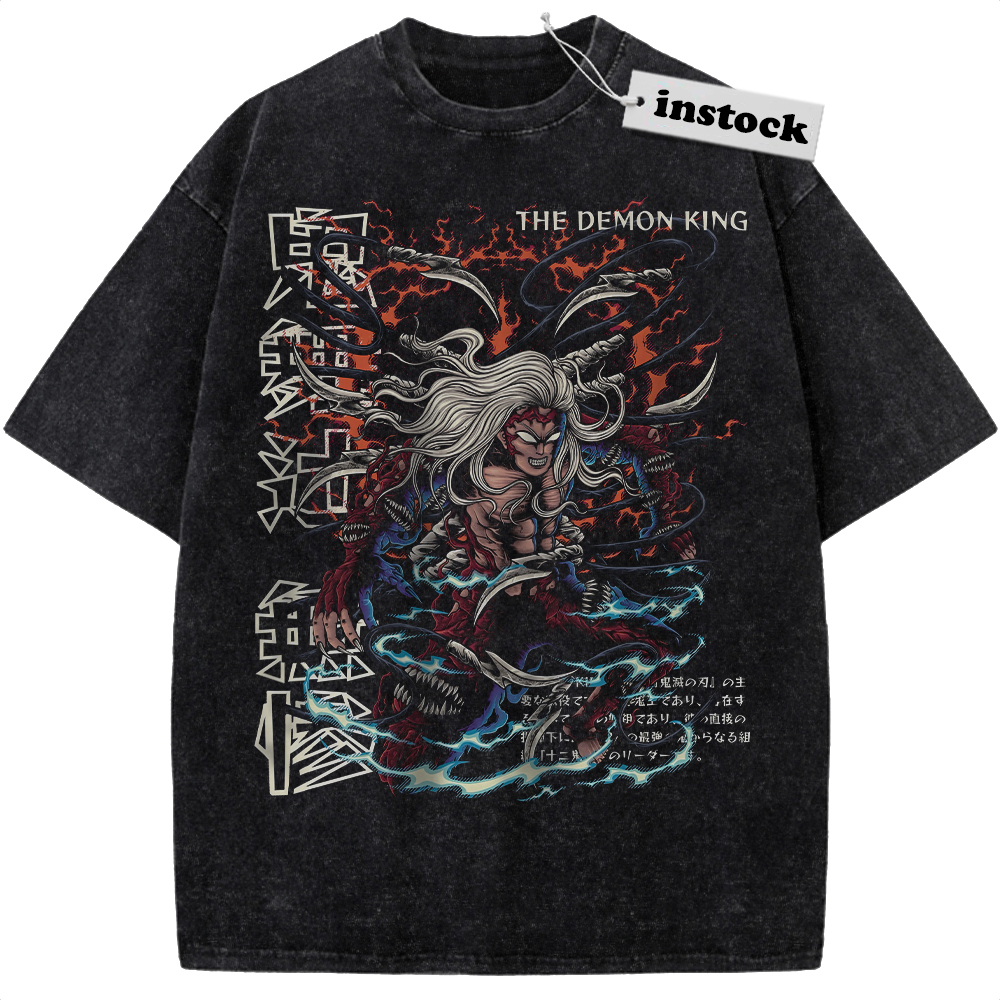 Muzan Kibutsuji Shirt, Demon Slayer Shirt, Anime Shirt, Vintage T-Shirt