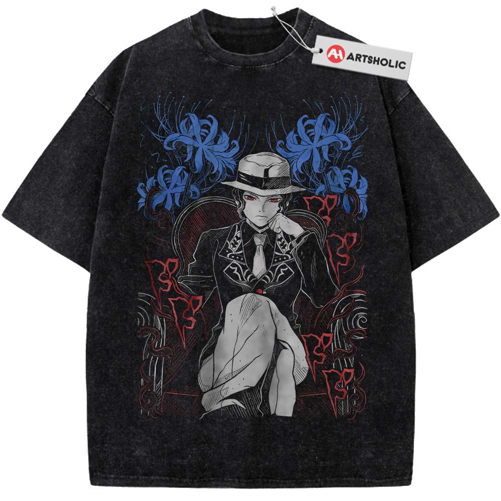 Muzan Kibutsuji Shirt, Demon Slayer Shirt, Anime Shirt, Vintage Tee