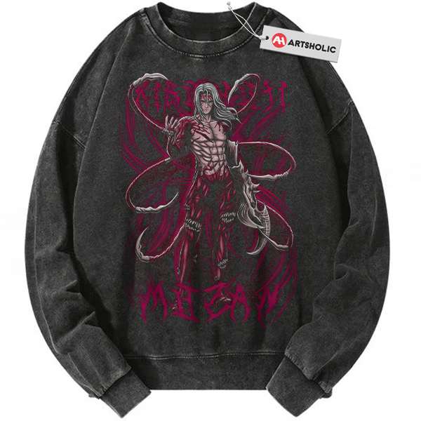 Muzan Kibutsuji Sweatshirt, Demon Slayer Sweatshirt, Anime Sweatshirt, Vintage Sweatshirt