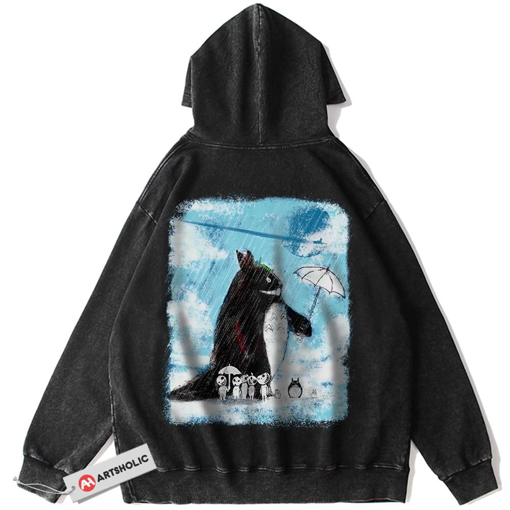 My Neighbor Totoro Hoodie, Studio Ghibli Hoodie, Anime Hoodie, Vintage Hoodie