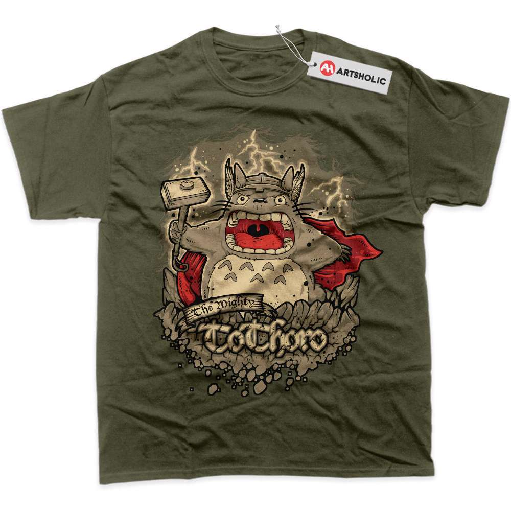 Alternative view of My Neighbor Totoro Shirt, Studio Ghibli Shirt, Anime Shirt, Graphic T-Shirt