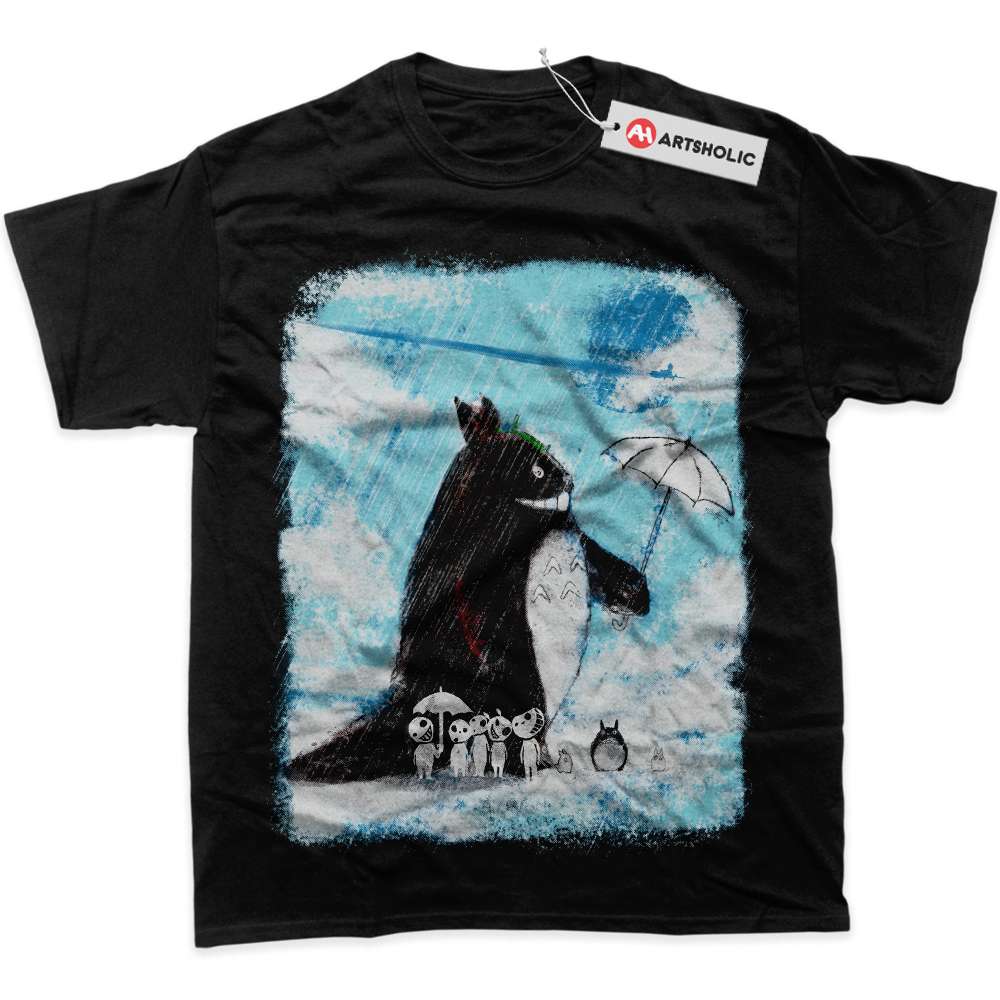 Alternative view of My Neighbor Totoro Shirt, Studio Ghibli Shirt, Anime Shirt, graphic T-Shirt
