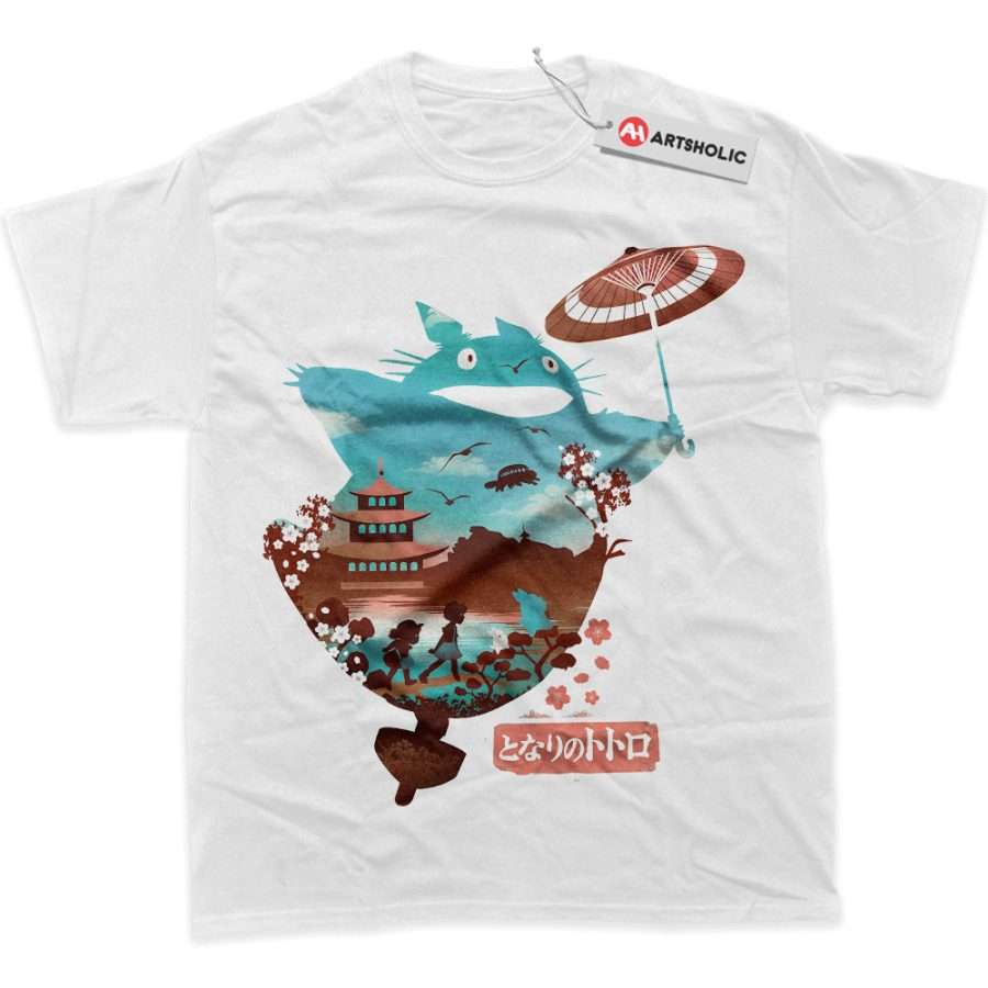 Alternative view of My Neighbor Totoro Shirt, Studio Ghibli Shirt, Anime Shirt, Graphic Tee