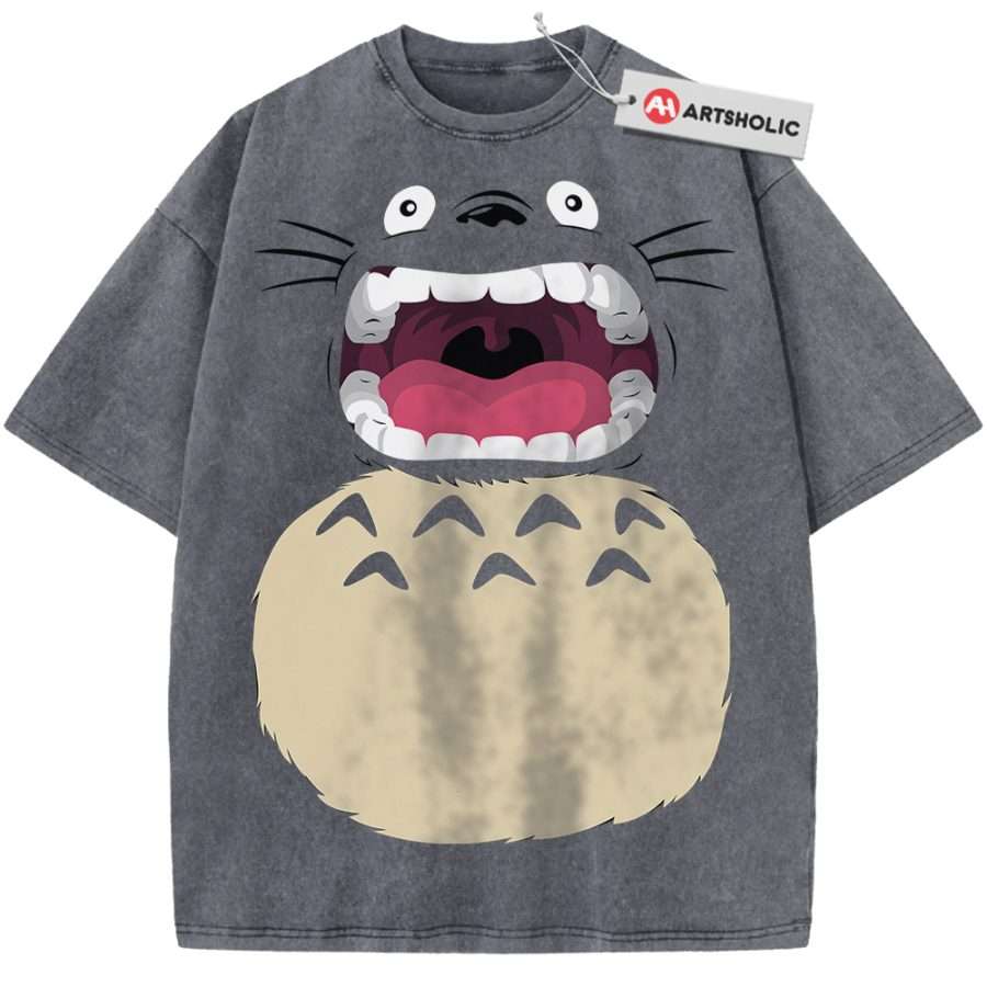 Alternative view of My Neighbor Totoro Shirt, Studio Ghibli Shirt, Anime Shirt, Vintage T-Shirt