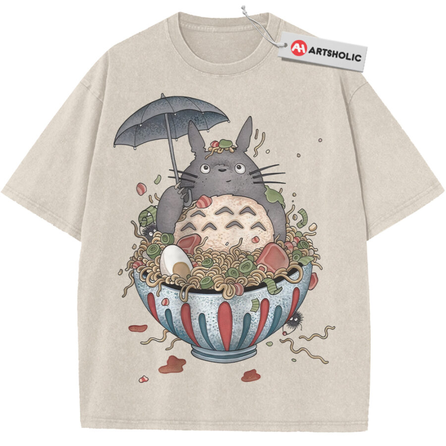 Alternative view of My Neighbor Totoro Shirt, Studio Ghibli Shirt, Anime Shirt, Vintage T-Shirt