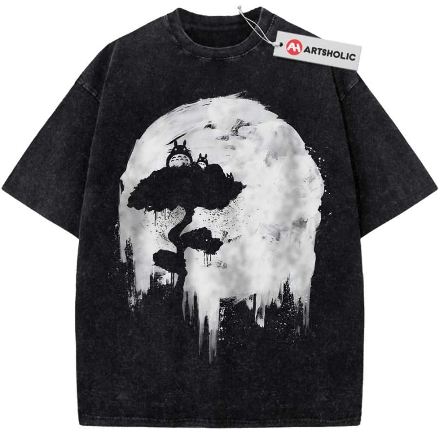 Alternative view of My Neighbor Totoro Shirt, Studio Ghibli Shirt, Anime Shirt, Vintage T-Shirt