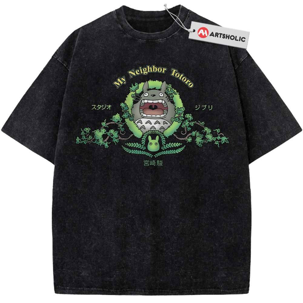 Alternative view of My Neighbor Totoro Shirt, Studio Ghibli Shirt, Anime Shirt, Vintage T-Shirt