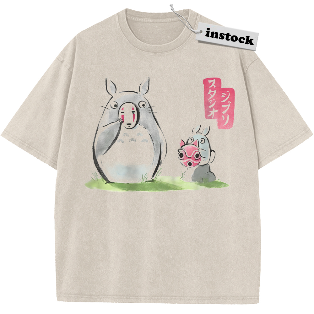 My Neighbor Totoro Shirt, Studio Ghibli Shirt, Anime Shirt, Vintage T-Shirt