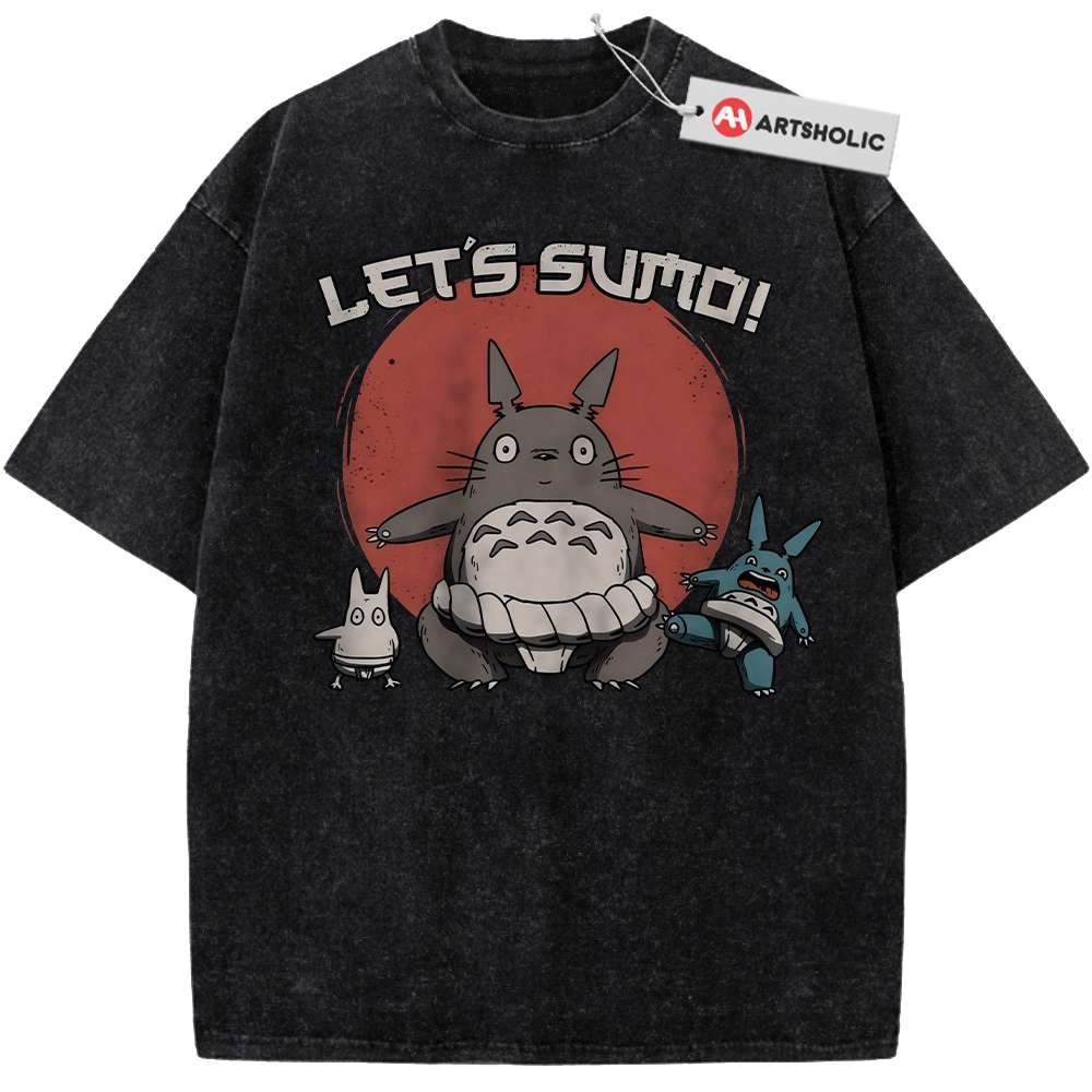 Alternative view of My Neighbor Totoro Shirt, Studio Ghibli Shirt, Anime Shirt, Vintage T-Shirt