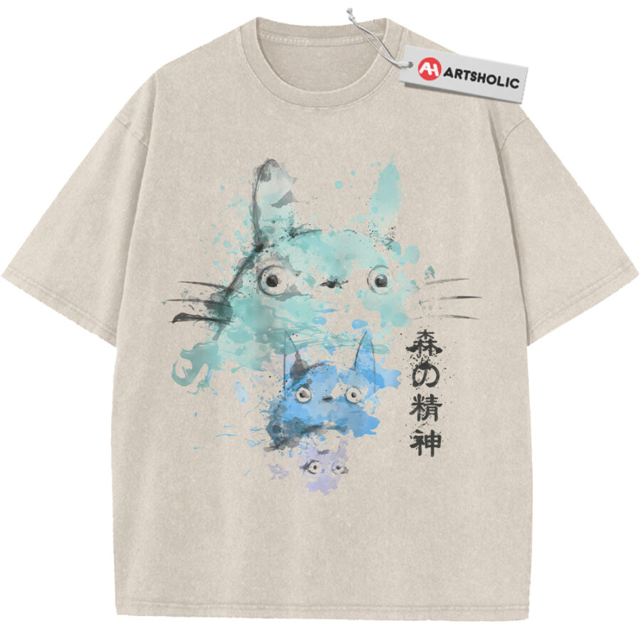 Alternative view of My Neighbor Totoro Shirt, Studio Ghibli Shirt, Anime Shirt, Vintage Tee