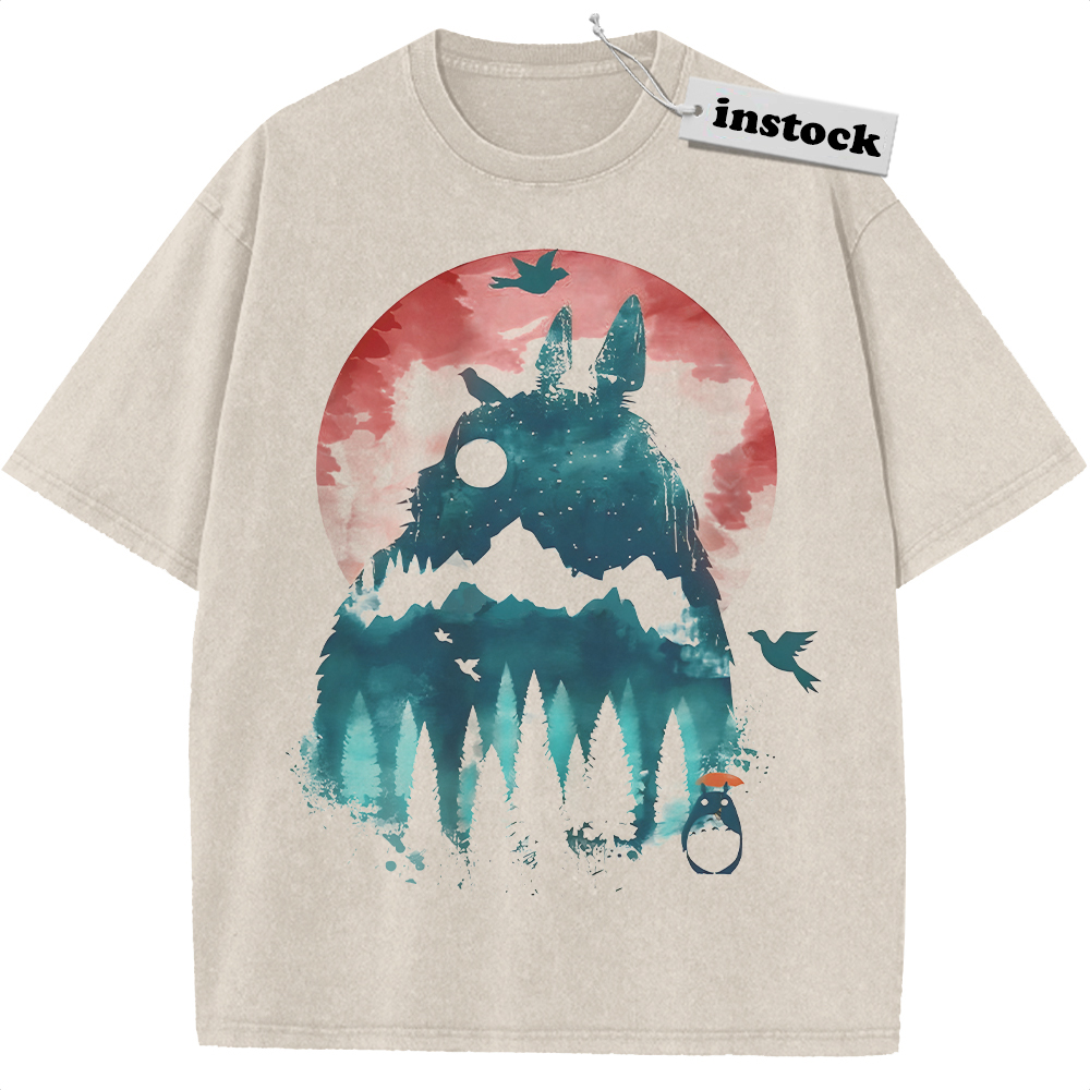 My Neighbor Totoro Shirt, Studio Ghibli Shirt, Anime Shirt, Vintage Tee