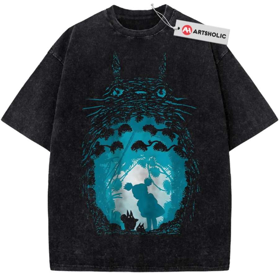 Alternative view of My Neighbor Totoro Shirt, Studio Ghibli Shirt, Anime Shirt, Vintage Tee