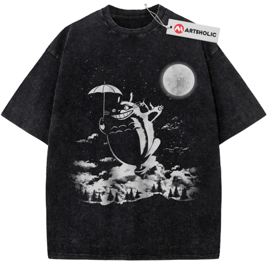 Alternative view of My Neighbor Totoro Shirt, Studio Ghibli Shirt, Anime Shirt, Vintage Tee