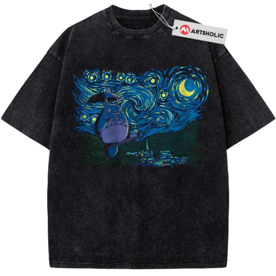 Alternative view of My Neighbor Totoro Shirt, Studio Ghibli Shirt, Anime Shirt, Vintage Tee